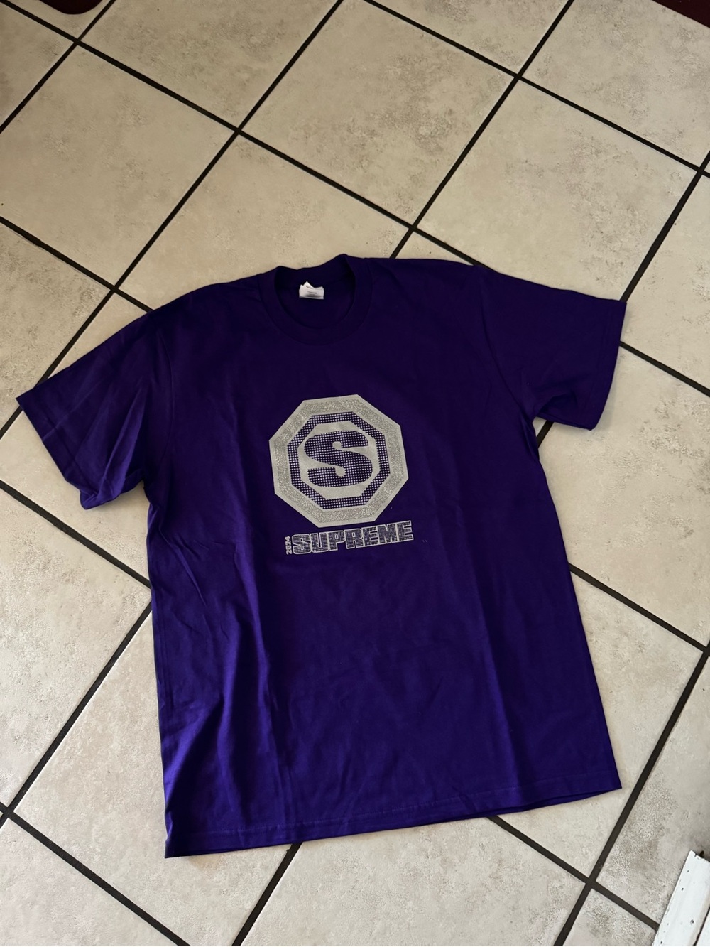 Supreme Purple Tee